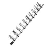 SEWOART Vanne de Distribution Air Aquarium Métal avec Levier de Contrôle du Débit Répartiteur pour Pompe à Air Fish Tank Régulateur Précis pour Aquarium Multiple Zones