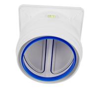 SEWOART Vanne De Retour Évacuation De Cuisine Vanne Anti-retour Silencieuse Pour Hotte Aspirante Système De Ventilation Pratique Et Installation Facile Et Rapide