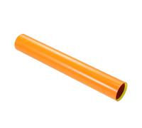 SEWOART Vinyle de Transfert Thermique Pu Orange Flexible Adhérence pour Chaussures et Casquettes de Baseball, pour Marquage de Logos et Numérotation