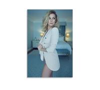 SEWQAFS Emily VanCamp Poster mural pour appartement ou maison, chambre à coucher, salon, salle de bain, bureau, bar à vin, art décoratif, 60 x 90 cm, sans cadre