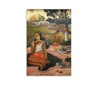 SEWQAFS Paul Gauguin Poster mural pour appartement ou maison, chambre à coucher, salon, salle de bain, bureau, bar à vin, art décoratif, 50 x 75 cm, sans cadre