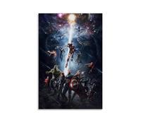 SEWQAFS Poster mural du film Avengers pour appartement ou maison, chambre à coucher, salon, salle de bain, bureau, bar à vin, art décoratif, 60 x 90 cm, style sans cadre