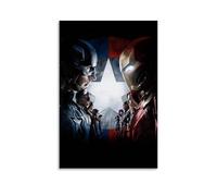 SEWQAFS Poster mural du film Avengers pour appartement ou maison, chambre à coucher, salon, salle de bain, bureau, bar à vin, art décoratif, 60 x 90 cm, style sans cadre