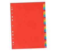Sewroro 1 ensemble Diviseur avec Sections Intercalaires Transparent pour Dossier Cahier et Présentations Organisation pour École et Bureau