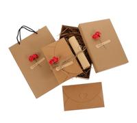 Sewroro 1 Ensemble Lettres et Enveloppes pour Saint Valentin Kit de Papeterie avec Design Unique pour Déclarations Amour et Souhaits de Mariage Rose Rouge
