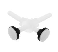 Sewroro 1 paire Kit de Boulons de Réservoir de Toilette Pom avec Joint Ensemble de Vis et Écrous pour Remplacement Installation Facile et Durable