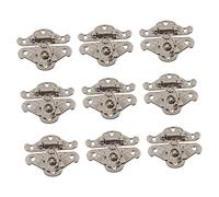 Sewroro 10 pièces Boucles Rétro pour Boîtes à Bijoux Serrures Décoratives Fermetures Vintage pour Coffres et Boîtes à Vin