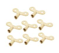 Sewroro 10 pièces Clés de Purgeur Radiateur Outil Mécanique Polyvalent pour Valves Air et Robinet Eau Clé Chauffage et Portable Compatible Plupart des Radiateurs