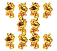 Sewroro 10 Pièces Horse Year Hanging Pendant Charms For DIY Jewelry Making Chinese Zodiac Horse Mascot Feng Shui Spring Festival Decor