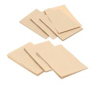 Sewroro 100 feuilles Papier à Lettre Kraft Vintage Papier Rétro avec Lignes et Fournitures pour Lettres Vintage et Messages Traditionnels