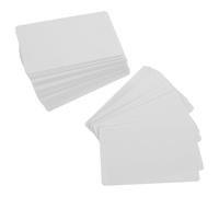 Sewroro 100 Pièces Cartes de Message Kraft Vintage Blanches pour Notes DIY | Papier Cartonné 110g, Style Rustique Classique, Usage Polyvalent pour Étiquetage, Noms et Tables