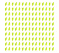 Sewroro 100 Pièces Perles pour Montage de Pêche en Surfcasting Flotteur de Pêche Rond en Écume Jaune Anti-emmêlement au Flotteur en Eaux Complexes Débutants et Expérimentés