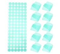 Sewroro 1000 Pièces Disques de Masquage Résistants Chaleur Ruban Adhésif Pet Thermorésistant Vert pour Protection Peinture et Revêtement