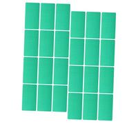 Sewroro 100pièces Lot De Cartes De Visite Métal Vierges à Graver Aluminium Pour Diy