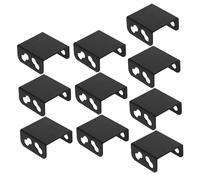 Sewroro 10pièces Lot De Supports De Ventilateur Double Boucle De Pour Radiateur Ordinateur Montage Facile Sans Outils