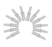 Sewroro 12 Chevilles à Oreilles M3 en Acier Galvanisé pour Plaques de Plâtre, Fixations Murales Robustes, Écrous à Bascule pour Cloisons Creuses, Kit de 12 Pièces pour Bricolage et