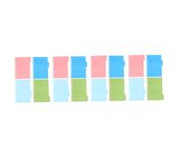 Sewroro 12 Ensembles Intercalaires Plastique Colorés pour Classeurs Onglets Écrits Accessoires de Bureau pour Organisation de Documents et Rapports