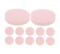 Sewroro 12 Pièces Lot de Blocs Caoutchouc Tpr Rond pour Sculpture DIY à Graver et Faciles à Utiliser Matériau Souple pour Artisanat et