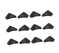 Sewroro 12 pièces Support Lunettes Silicone Antidérapant Ensemble de Embouts pour Branches de Lunettes Coussinet de Sécurisation pour Activités et Compatible Majorité des Montures