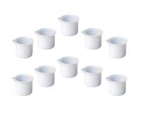 Sewroro 12 Tasses à Mesurer en Silicone 50 Ml Graduation, Outils de Mesure pour Résine Époxy Diy, Kit de Fabrication Artisanale, Réutilisables et Faciles à Nettoyer, Accessoires