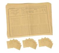 Sewroro 120 Pièces Papier pour Calligraphie Chinoise Kit Dapprentissage pour Débutants Papier de Pratique Kai pour Du Pinceau et Développement Motricité Fine Adapté à Létude à Domicile ou