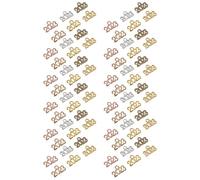 Sewroro 150 pièces Breloques Pendentifs Vintage Alliage pour Fabrication Bijoux DIY Clé Porte-clés Charms Charms Petits Cadeaux Créatifs