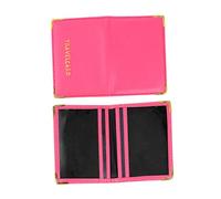 Sewroro 1Pièce Porte Cartes PU Housse de Protection pour Cartes Bancaires et Identités Résistante à Eau pour Utilisation Quotidienne