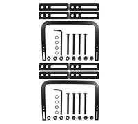 Sewroro 2 Ensembles Butées de Matelas pour Sommier Barres de Maintien Antidérapantes Supports de Matelas pour Lit Empêchant Le Glissement Sommier