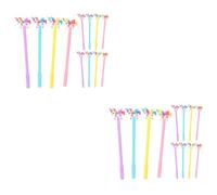 Sewroro 2 Ensembles Stylos Gel Pour Étudiants De Stylos À Écrire Colorés Fournitures Scolaires Kawaii Pour Garçon Fille Pour Prendre Des Notes Et Créations Manuelles 12 Pièces * 2