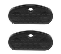 Sewroro 2 Pièces Aide Rotation des Clés Ergonomique en Plastique Noir Tourne-clé pour Clés Plates Surface Antidérapante pour Usage Quotidien la Maison Aidants et Patients