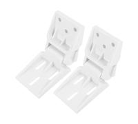 Sewroro 2 Pièces Charnières de Réfrigérateur Fixation Pliable pour Congélateur et Armoire Réfrigérée Accessoires de Remplacement Robustesse Renforcée Usage Polyvalent Support et Crochet