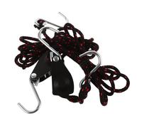 Sewroro 2 pièces Crochet Suspendu Réglable pour Lampe LED de Tente de Culture Crochet S Robuste avec Corde Support de Charge pour Éclairage de Plantes Camping Lot