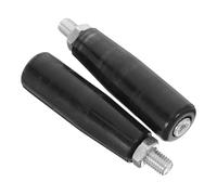 Sewroro 2 pièces Lot de Poignées Tournantes Ergonomiques avec Tige Filetée et Écrou Poignée de Serrage Rotative Compacte Résistante Chaleur pour Machines Industrielles et Mécaniques Usage