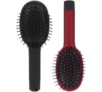 Sewroro 2 Pièces Peigne à Cheveux Peigne de Déviation Conteneur Caché Sûr, Brosse Démêlante en Plastique, Compartiment Caché, Multifonction, pour Voyage