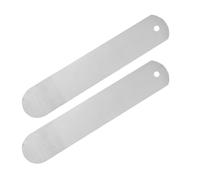 Sewroro 2 Pièces Présentoirs à Chaussettes en Aluminium Blanc, Plaque | Maintient la Forme Droite, Limite les Plis, Usage Simple, Format Pratique pour Rangement et Présentation