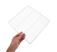 Sewroro 2 pièces Refrigerator Partition Board Adjustable Wire Shelf Organizer For Freezer Storage Space Saving Mesh Divider Compatible With Household And Commercial Freezers