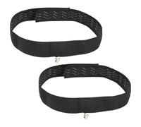 Sewroro 2 Pièces Support de Nez pour Lunettes, Bandeau Élastique pour Lunettes, Polyester et Métal, Noir, Soutien Nasal Doux, Récupération Après Rhinoplastie, Usage en Situation Sociale
