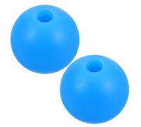 Sewroro 2 Pièces Support en Caoutchouc Bleu pour Diapason, Stable et | Format Portable, Protection du Diapason, Usage Mobile, Accessoire pour Équilibrage des Chakras