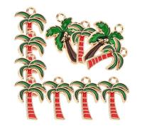 Sewroro 20 pièces Lot de Breloques Pendentifs Style Hawaï Alliage pour Création Bijoux DIY Accessoires Mixtes pour Boucles Oreilles et Colliers Design Unique