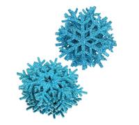 Sewroro 20 pièces Lot Écussons Brodés Flocon de Tissu Bleu pour Couture Accessoires DIY Décoration Vêtements Chapeaux Sacs et Vêtements Hiver Motifs Branches et Étoiles