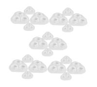 Sewroro 20 Pièces Moules Silicone Forme Diamant pour Résine Époxy Moulage DIY Bijoux Artisanaux Silicone Compatible Résine et Époxy
