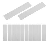 Sewroro 20 Pièces Plaques de Valve Acier Inoxydable pour Compresseur Air Planches à Languette Métalliques pour Admission et Échappement Kit de Réparation Composants pour Compresseur