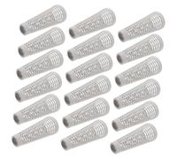 Sewroro 20 Pièces Plastique pour Filature avec Structure Mesh Tubes Coniques Réduisant Frottement et Perte de Fil pour Machines Textiles Accessoires de Couture et Crochet