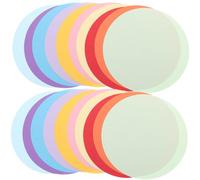 Sewroro 200 pièces Papier Origami Rond Coloré Papier Bricolage DIY Durable pour Adolescents Création et Décoration Fête