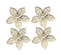 Sewroro 200pièces Pendentif De Collier Creuse Métal Filigrané Breloques Pendentifs Forme De Arbre Dorée Pour Fabrication De Bijoux Accessoires De Bricolage