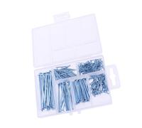 Sewroro 240 Pièces Assortiment Clous Tête Ronde pour Accroche Photo Acier Inoxydable Variées Antirouille pour Travaux de Menuiserie et Décoration Murale