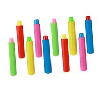 Sewroro 25 pièces Support de Craie Plastique Porte Craies Réutilisables Clips de Craie Colorés pour École et Bureau Accessoire Pratique pour Enseignants et Étudiants