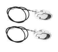 Sewroro 2ensembles Poignée De Déverrouillage pour Fauteuil Inclinable Câble De Traction De Rechange Métalliques Adaptées à Divers Meubles De Bureau