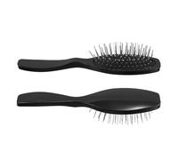 Sewroro 2pièces Brosse à Perruque Fil Acier avec Peigne Antistatique pour Cheveux Synthétiques Démêlage Doux et Nettoyage pour Voyages et Entretien Quotidien