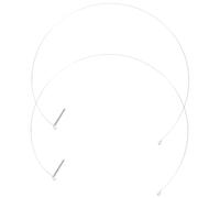 Sewroro 2pièces Joint de Porte de Lave-linge et Bague de Serrage Étanchéité pour Remplacement de Porte Rechange pour Lave-linge